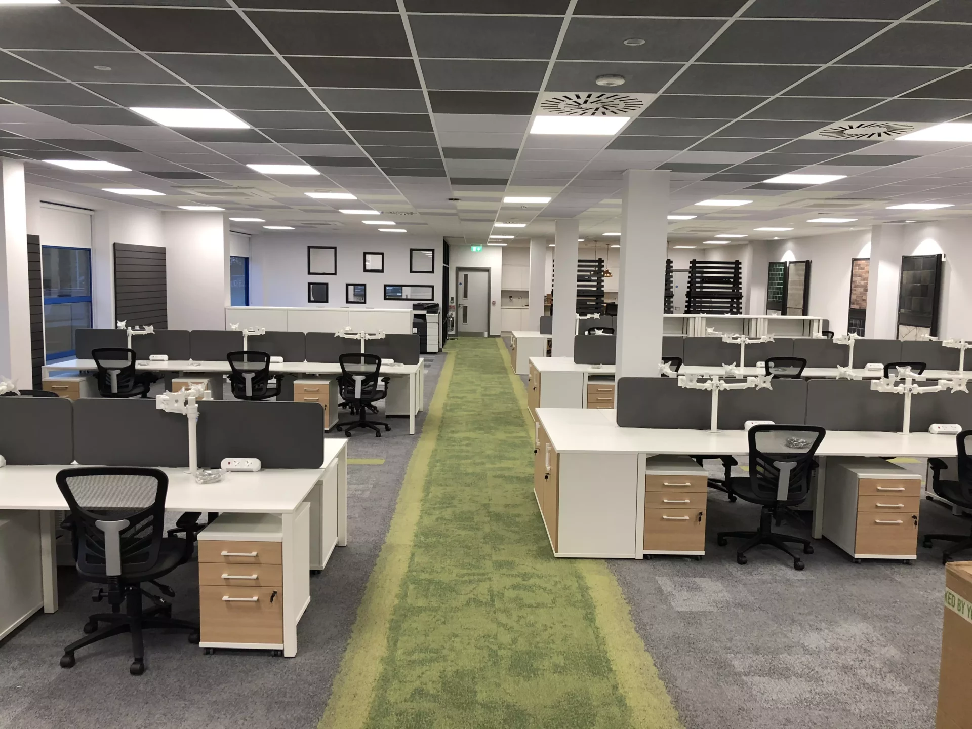 New open plan office renovation
