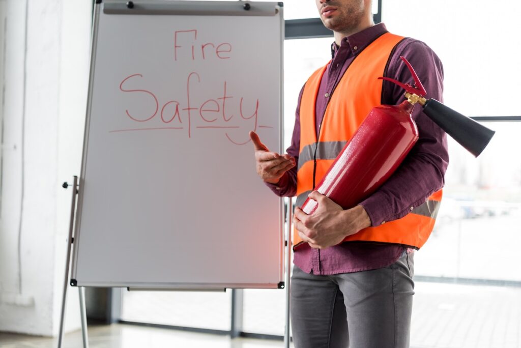 responsible person fire extinguisher uk safety from ACI