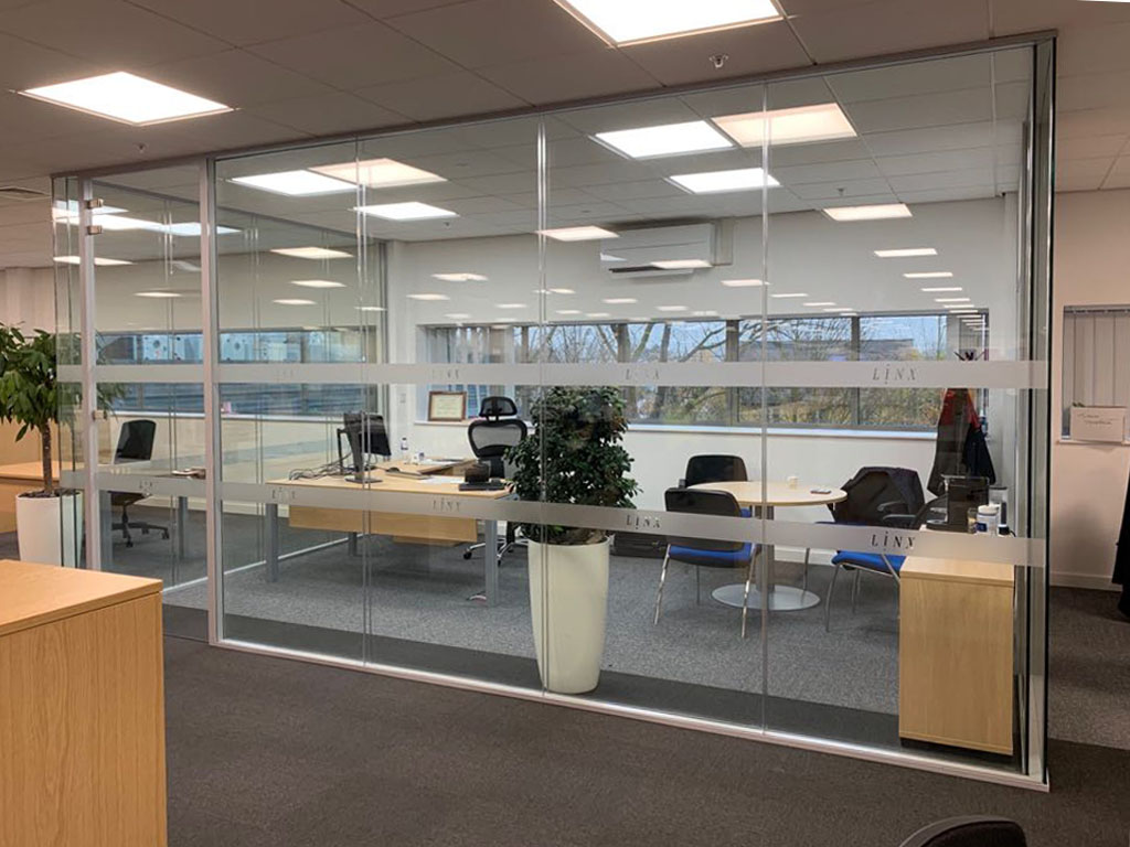 Glass Partition Installation ACI