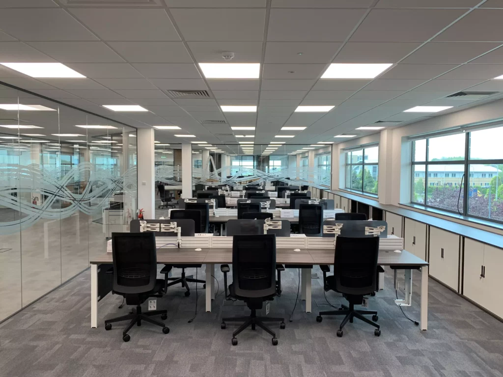 Castle Donington Office FitOut Completed ACI