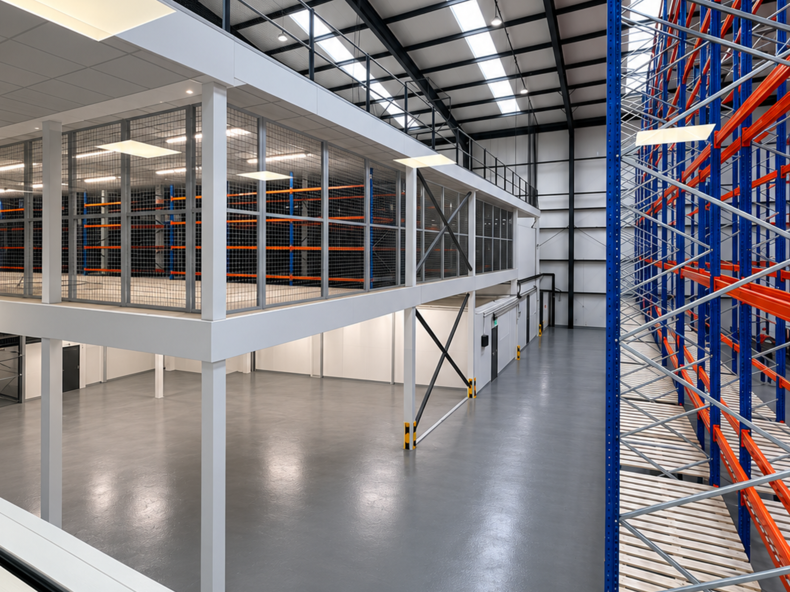 Office Fit Out & Storage Mezzanine for Dalziel